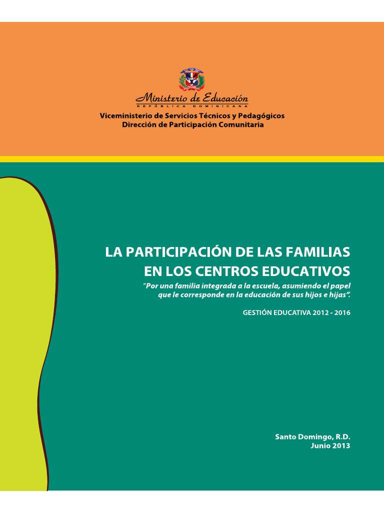 Manual Participación De Familias Pdf