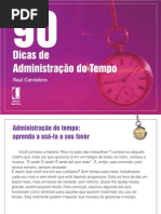 90 dicas de administração do tempo por Raul Candeloro