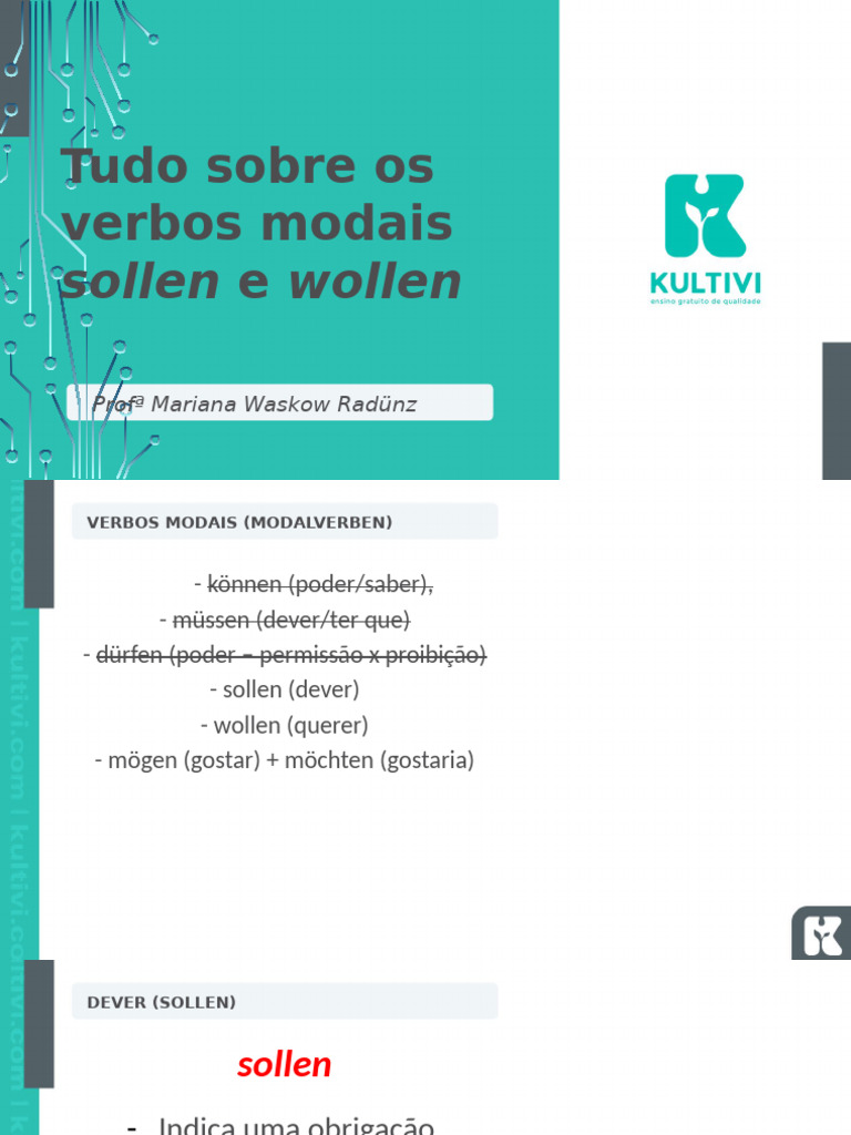 2022 - 04!13!936144 - Aula 66 - Tudo Sobre Os Verbos Modais Sollen e ...