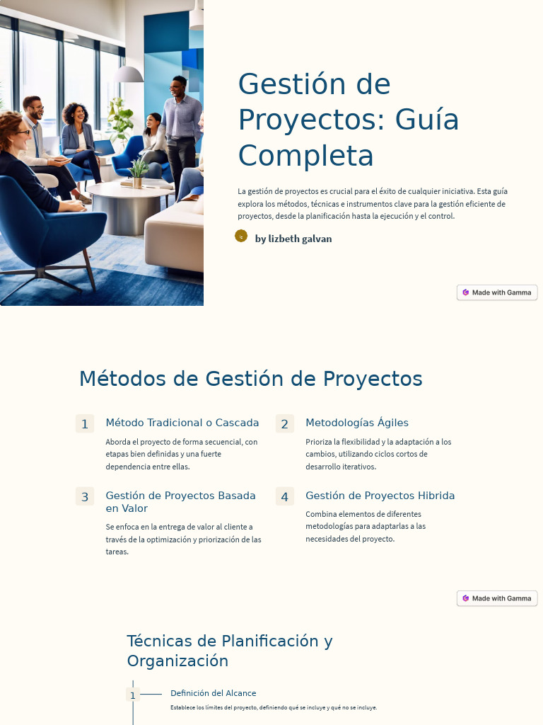 Gestion de Proyectos Guia Completa | PDF