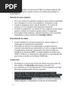 Datación por Carbono 14: Métodos y Limitaciones | PDF | Datación por ...
