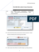 Define SAP Product Hierarchies in 5 Steps