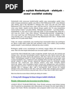 Download Kesesatan Aqidah Ruububiyah - Uluhiyah - Asmawa Shifat Wahaby -Salafy by salafytobatwordpresscom SN7648650 doc pdf
