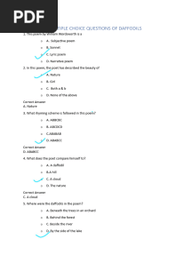 Multiple Choice Questions of PDF