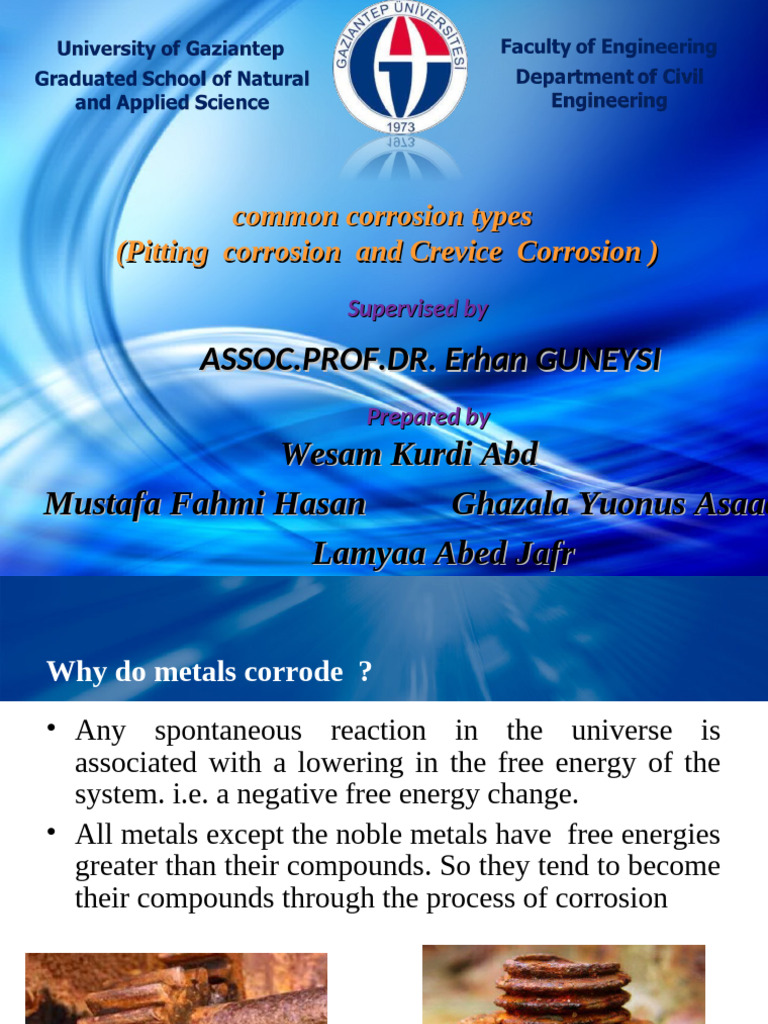 Understanding Pitting and Crevice Corrosion | PDF | Corrosion | Home ...