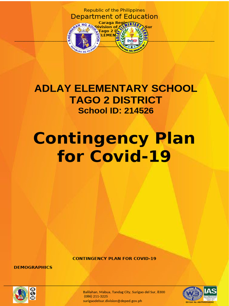 Contingency Plan | PDF