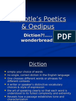 Aristotle's Poetics & Oedipus - Diction
