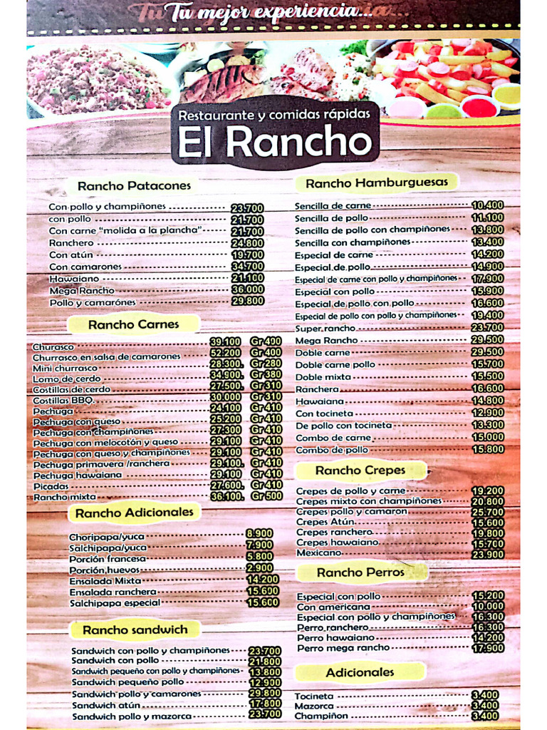 CARTA RANCHO. | PDF