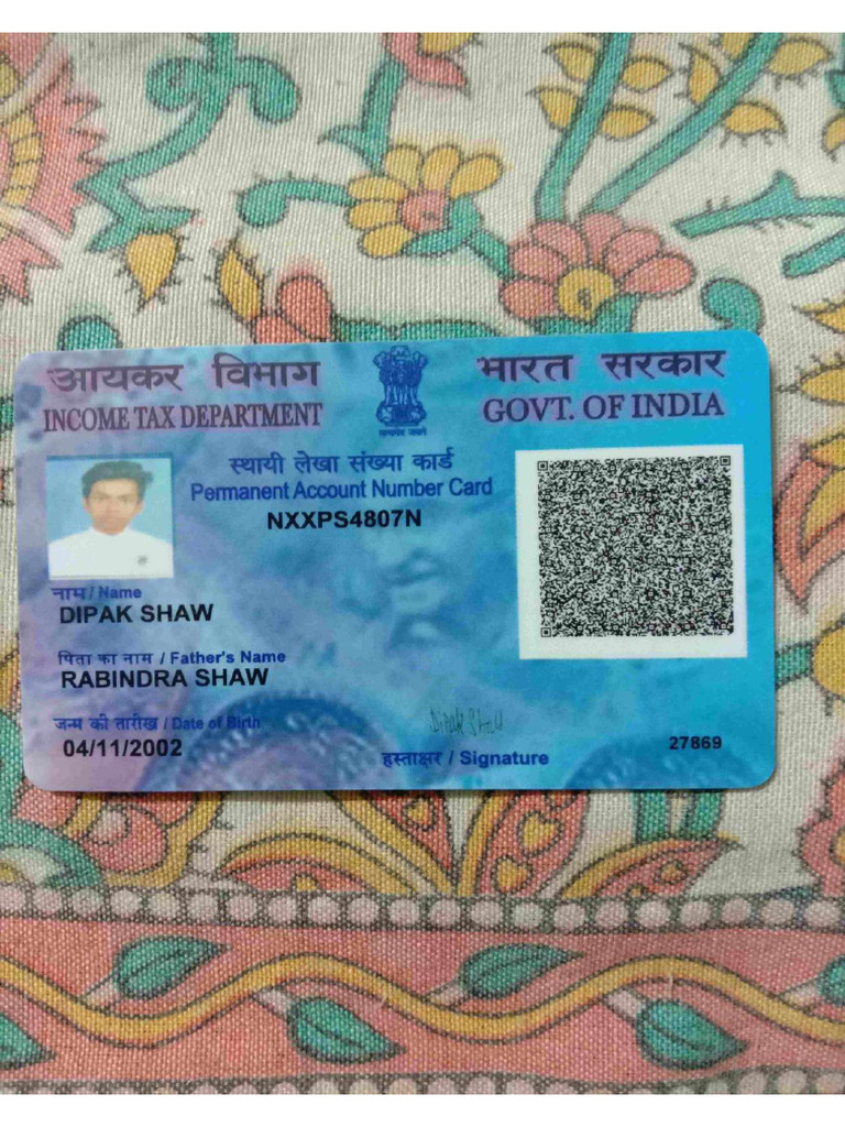 Pan Card | PDF