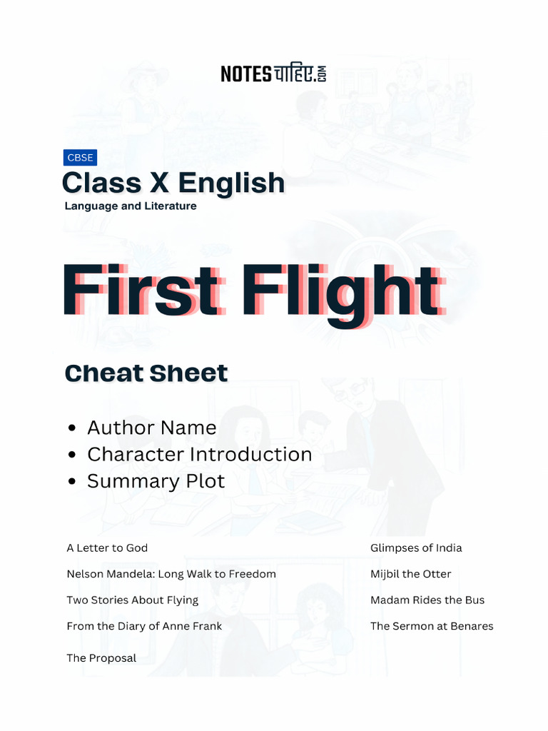 First Flight Cheat Sheet | PDF