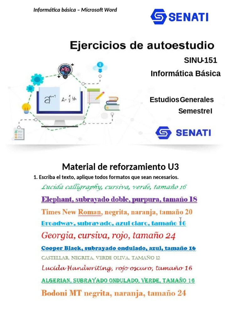 Unidad03 INFORMATICA | PDF