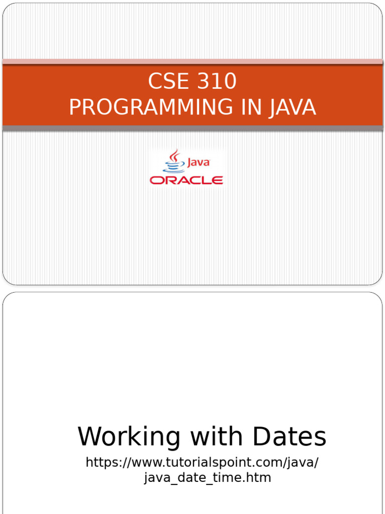 Java PPT | PDF