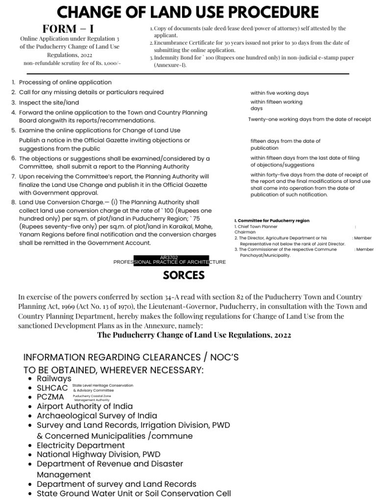Land approval pdf