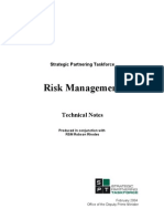 Risk Management: Technical Notes