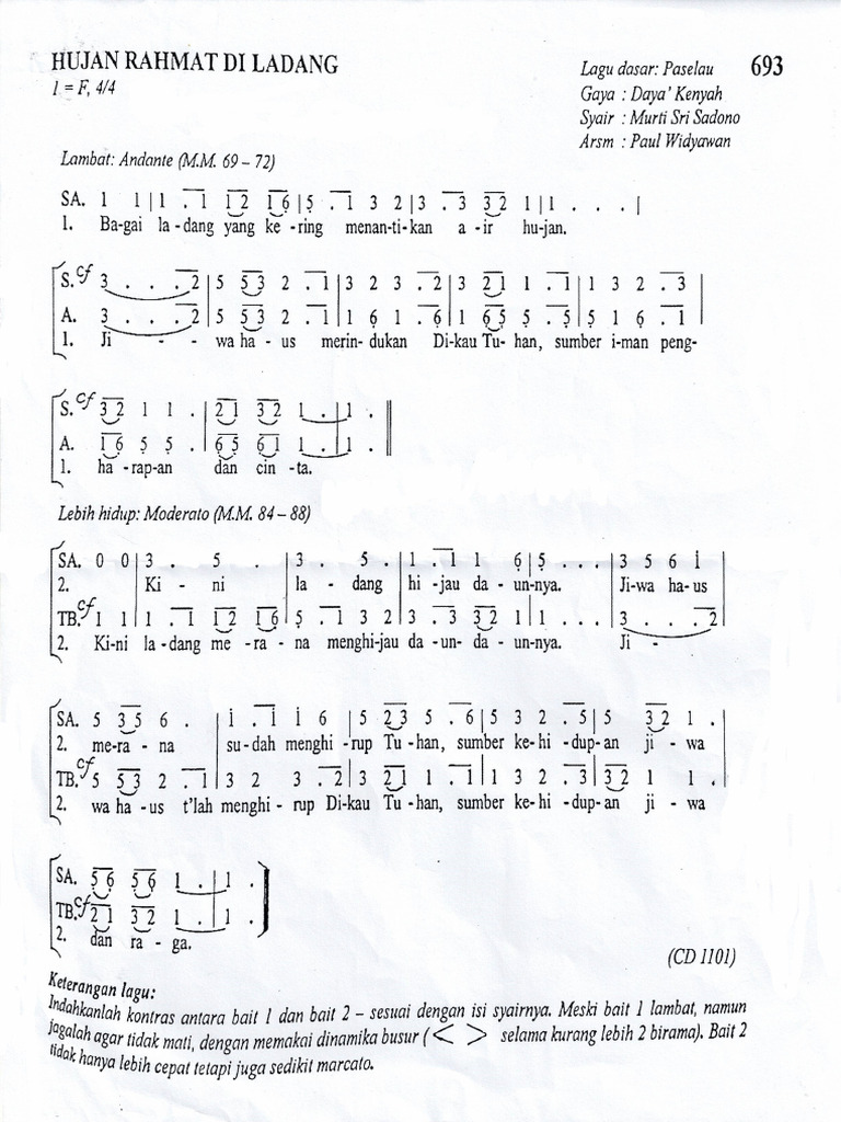 HujanRahmatDiLadang MB693 | PDF