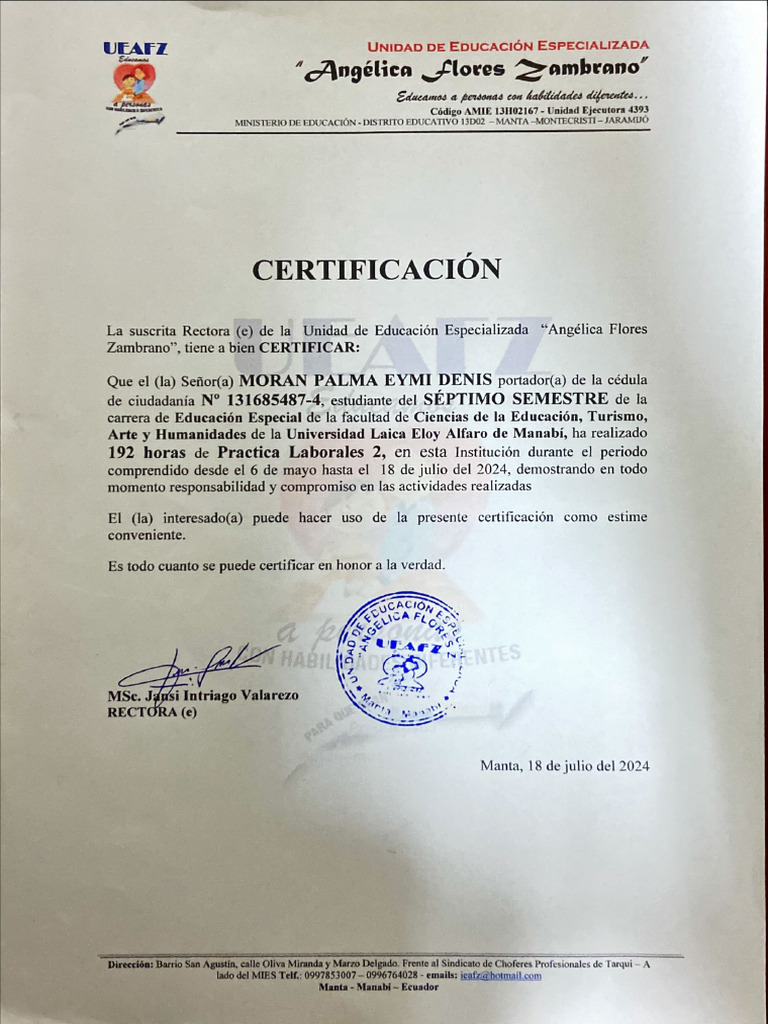 Informe de Eymi | PDF