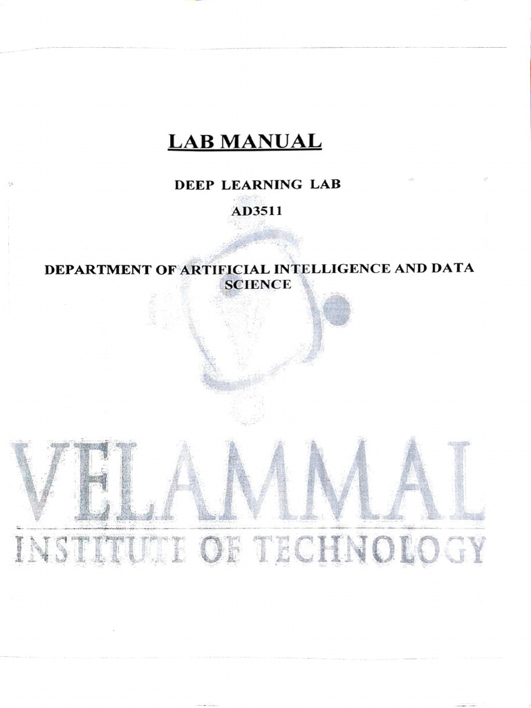 Deep Learning Observation | PDF