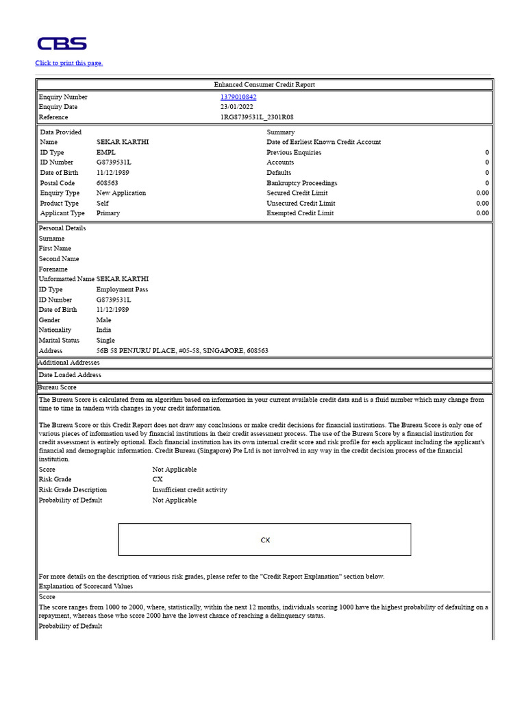 Print friendly pdf credit history credit
