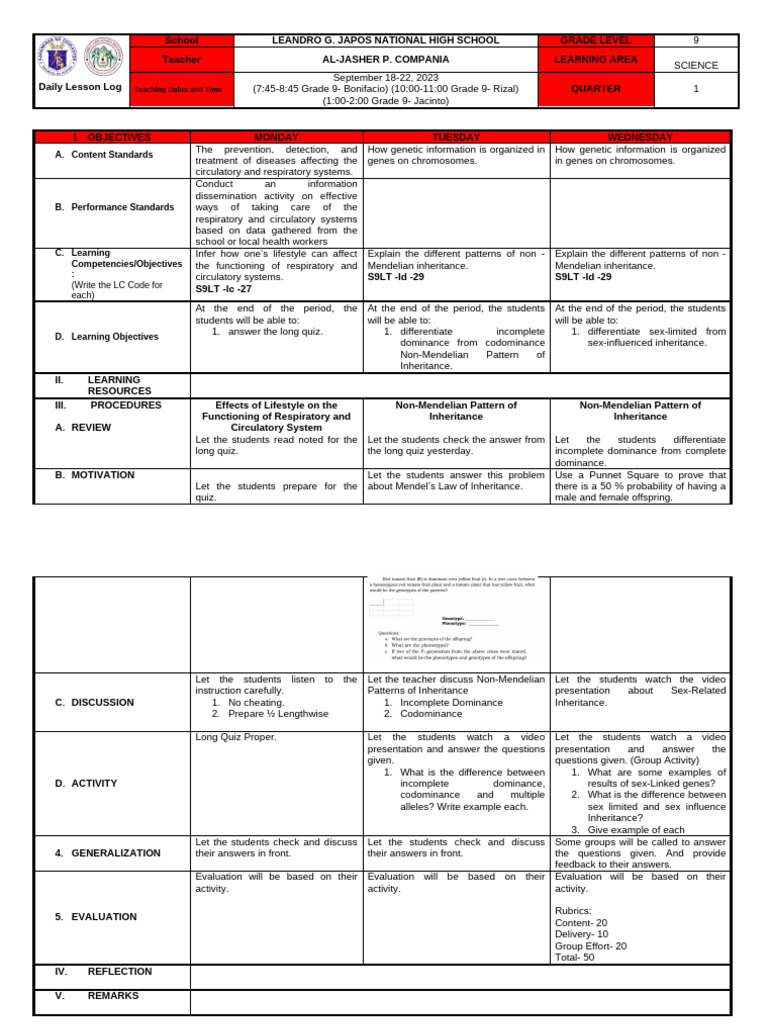 Q1 Science M3 | PDF