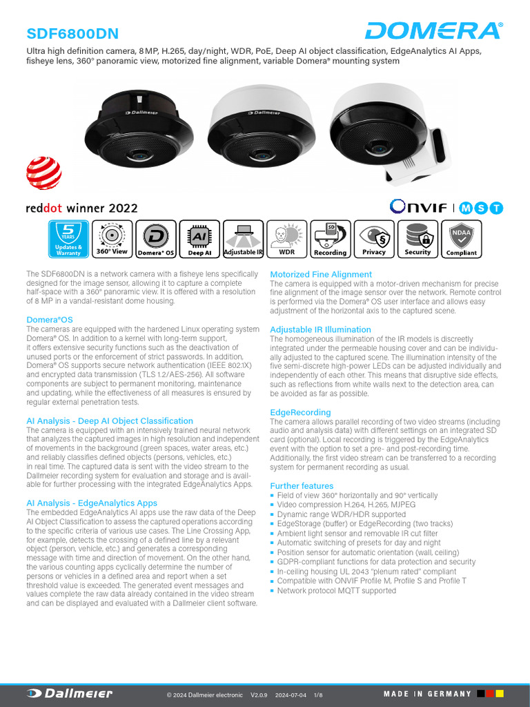 Ds SDF6800DN en | PDF