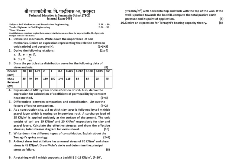 SOIL MECHANICS IN ENGINEERING PRACTICE PDF visual data 7