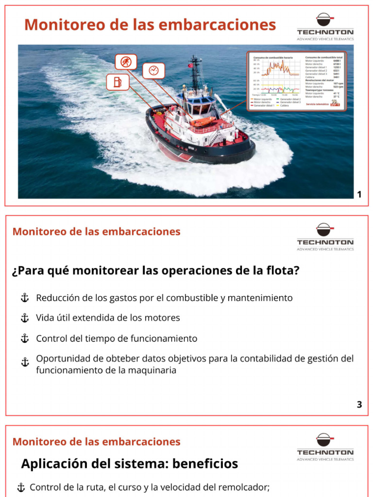 Monitoreo de Las Embarcaciones | PDF