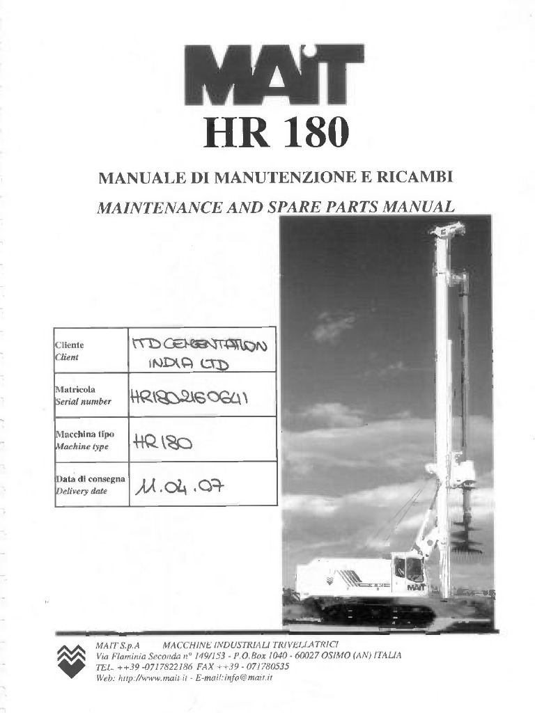 Manuale Di Servizio In Tedesco Per Duplicatore 621 Copy (Usato)
