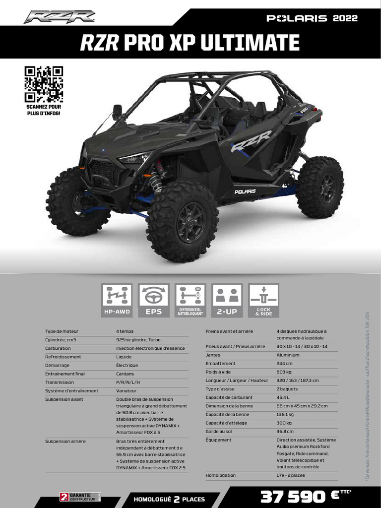 RZR Pro XP Ultimate | PDF