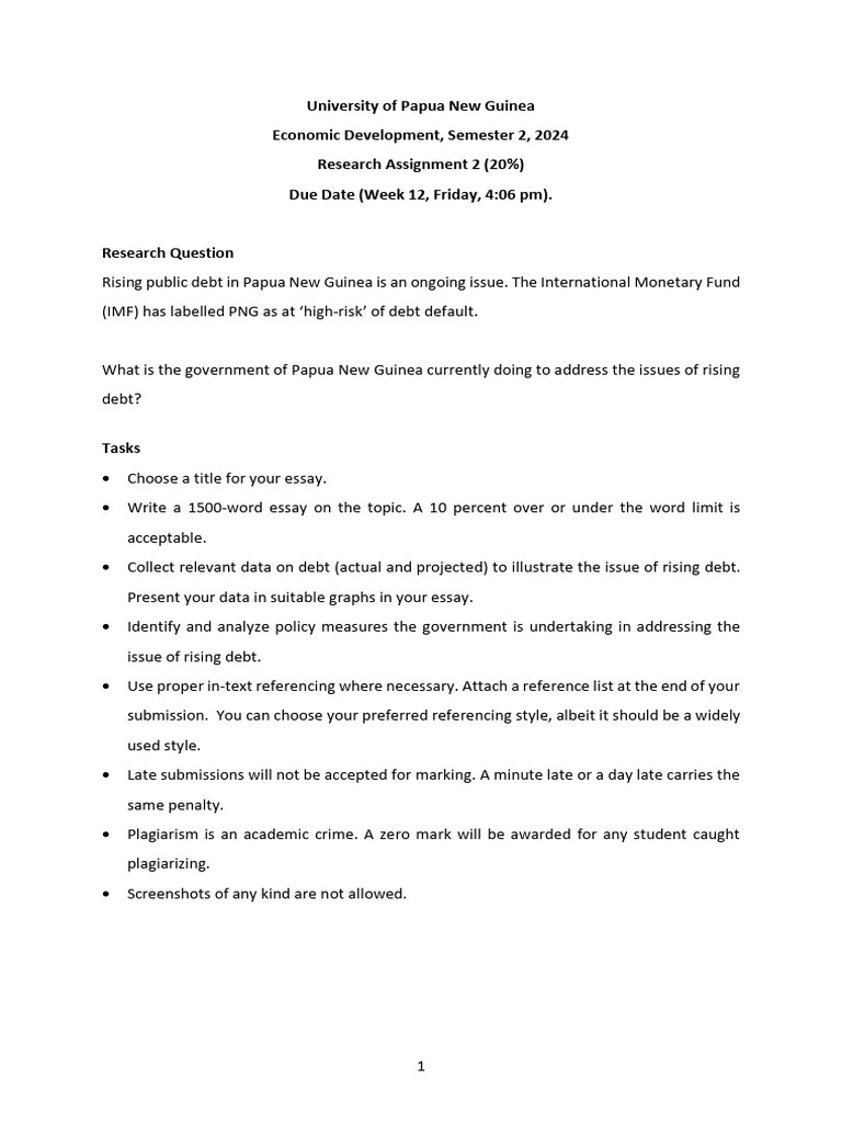 Research assignment 2 pdf social science