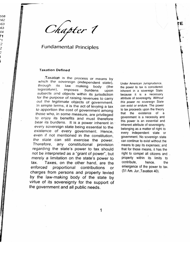 INCOME TAXATION 2023 BY TABAG CHAPTER 1 | PDF