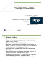 Gigabit Wireless Technologies and Standardization