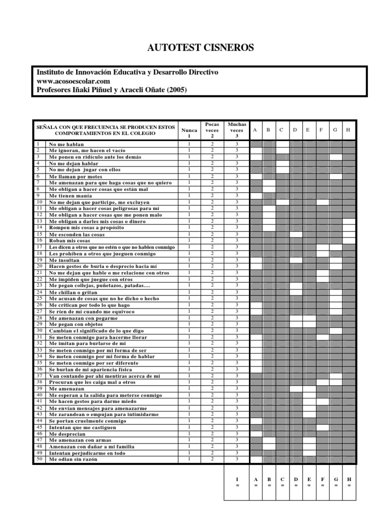 Autotest 1 | PDF