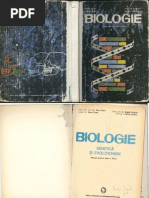 Manual Biologie XII 1982