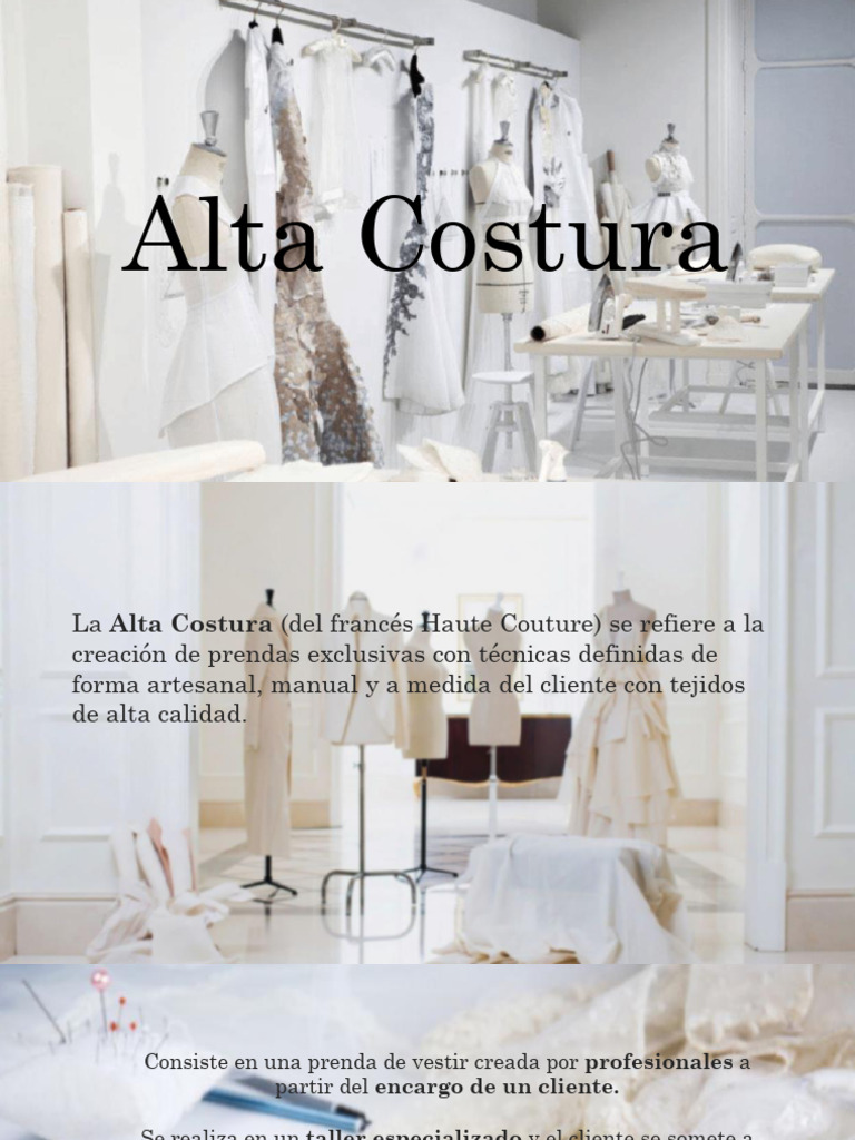Historia y Certificación de Alta Costura | PDF | Diseño de moda | Ropa