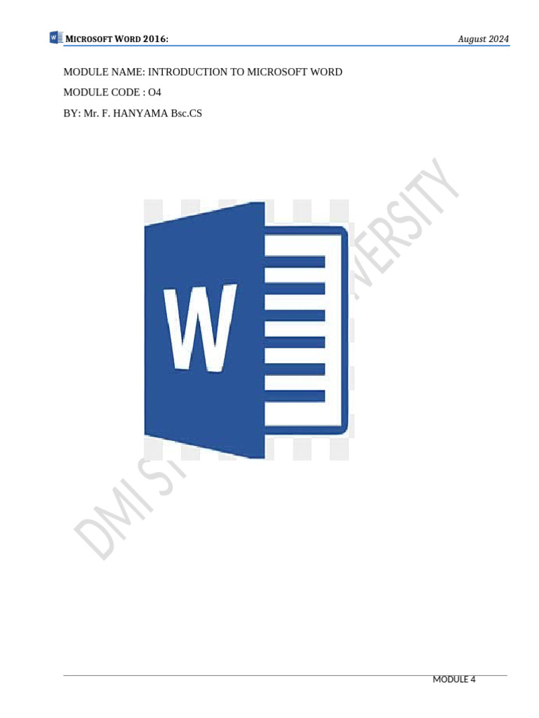 Module 04 | PDF