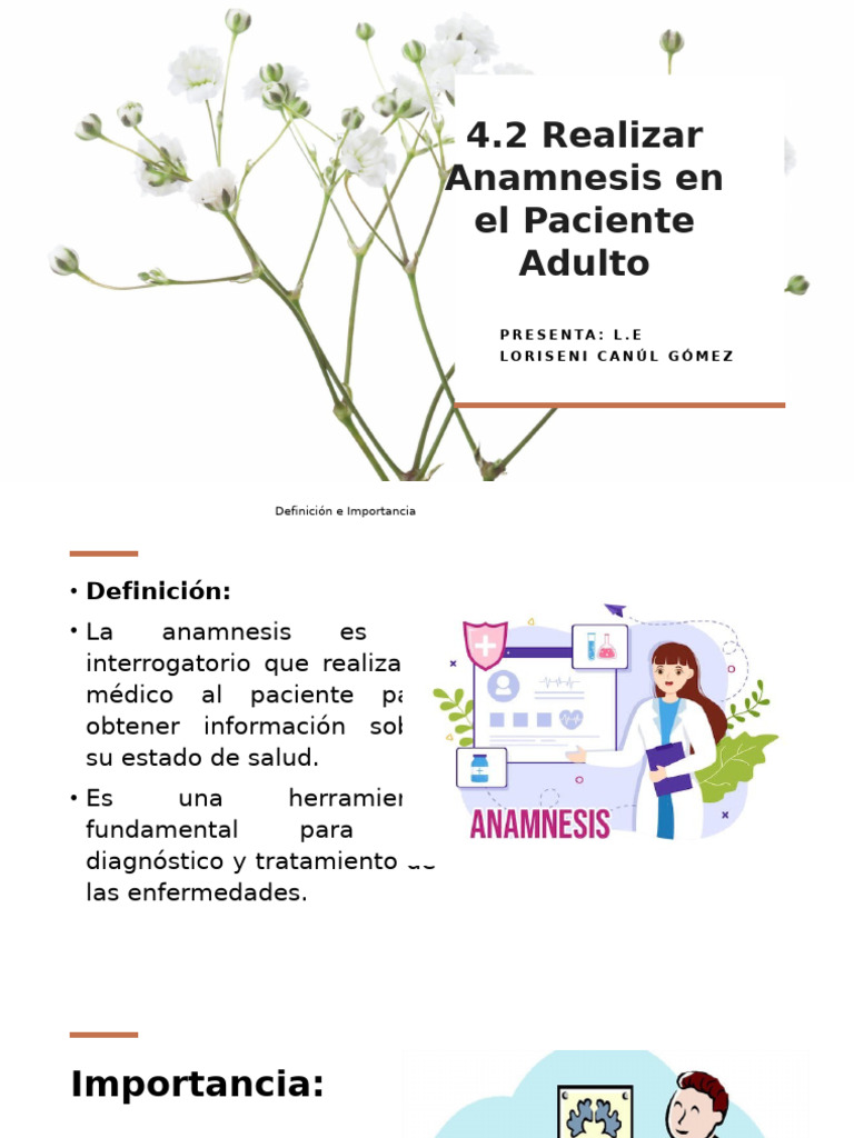 Guía de Anamnesis en Adultos | PDF | Diagnostico medico | Examen físico