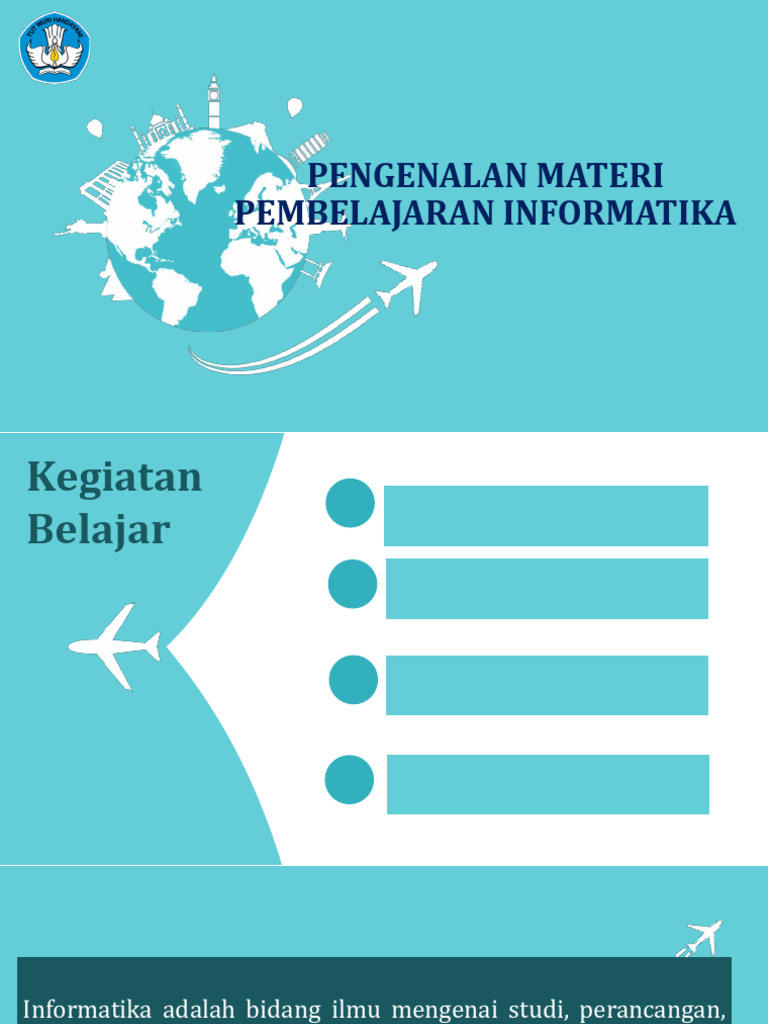 Pengenalan Materi Pembelajaran Informatika | PDF
