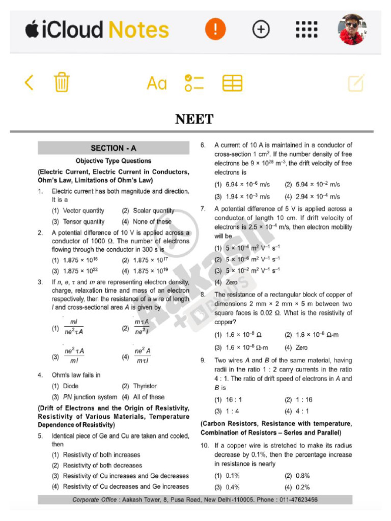 ICloud Notes | PDF