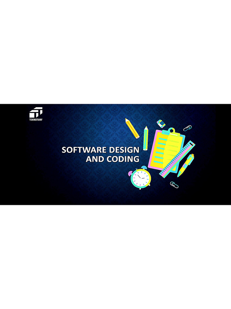 Software Design and Coding - Phases of Software Development | PDF