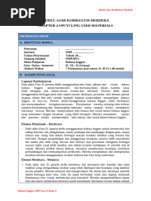 Modul Ajar Chapter 4 Upcycling