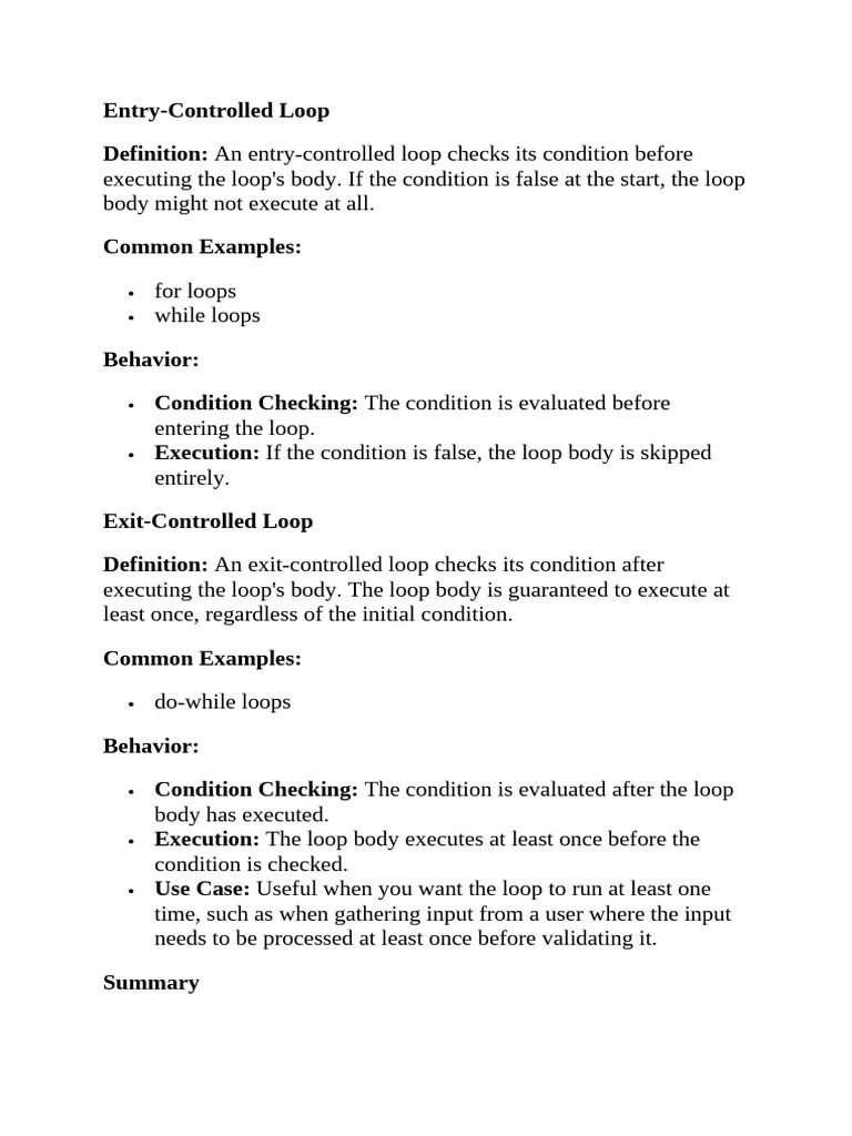 Looping pdf