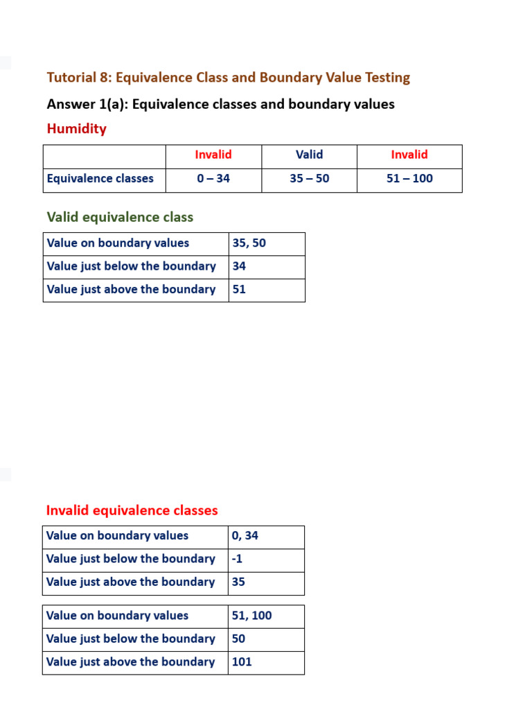 Tutorial 8 Slideshow | PDF