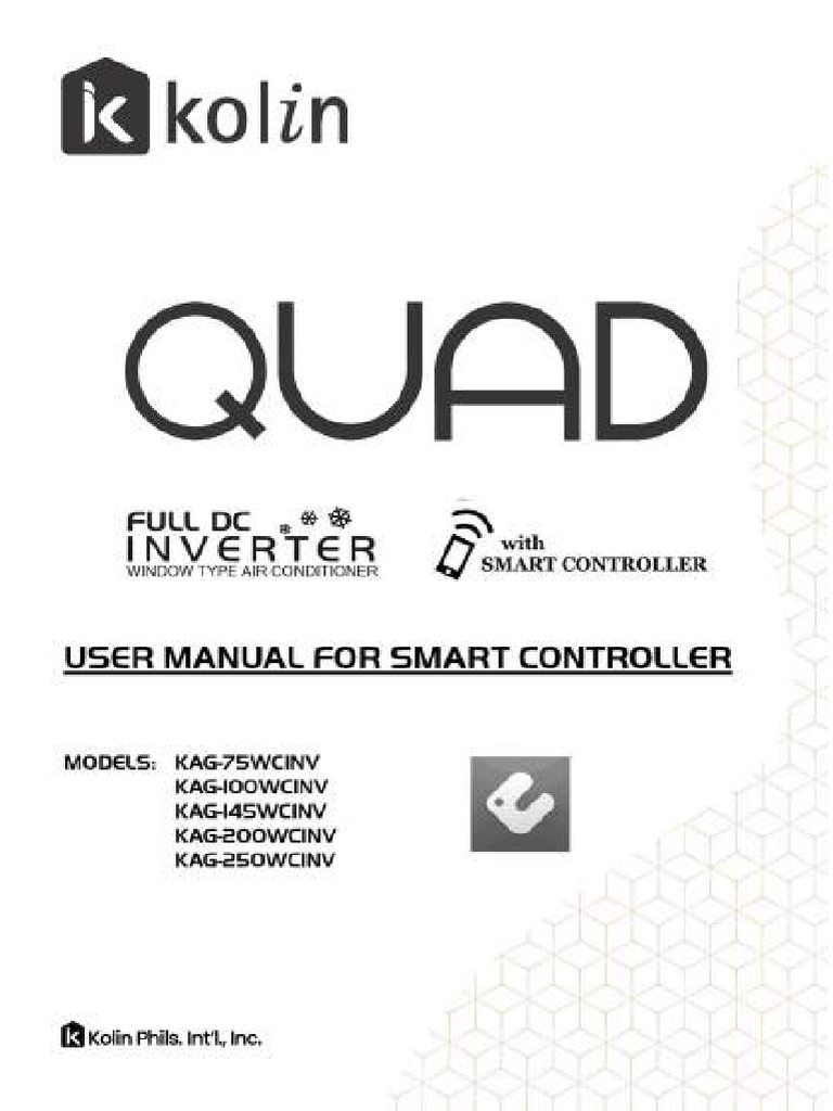 Quad Series Smart Controller Manual | PDF