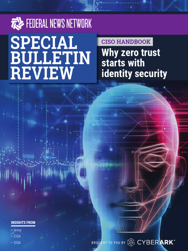 Ciso Handbook Why Zero Trust Starts With Identity Security | PDF