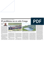 Problemas de Gestión Pública en Proyecto Minero Conga, Cajamarca Perú
