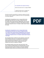 What's The Difference Between Comparable and Comparator Interface