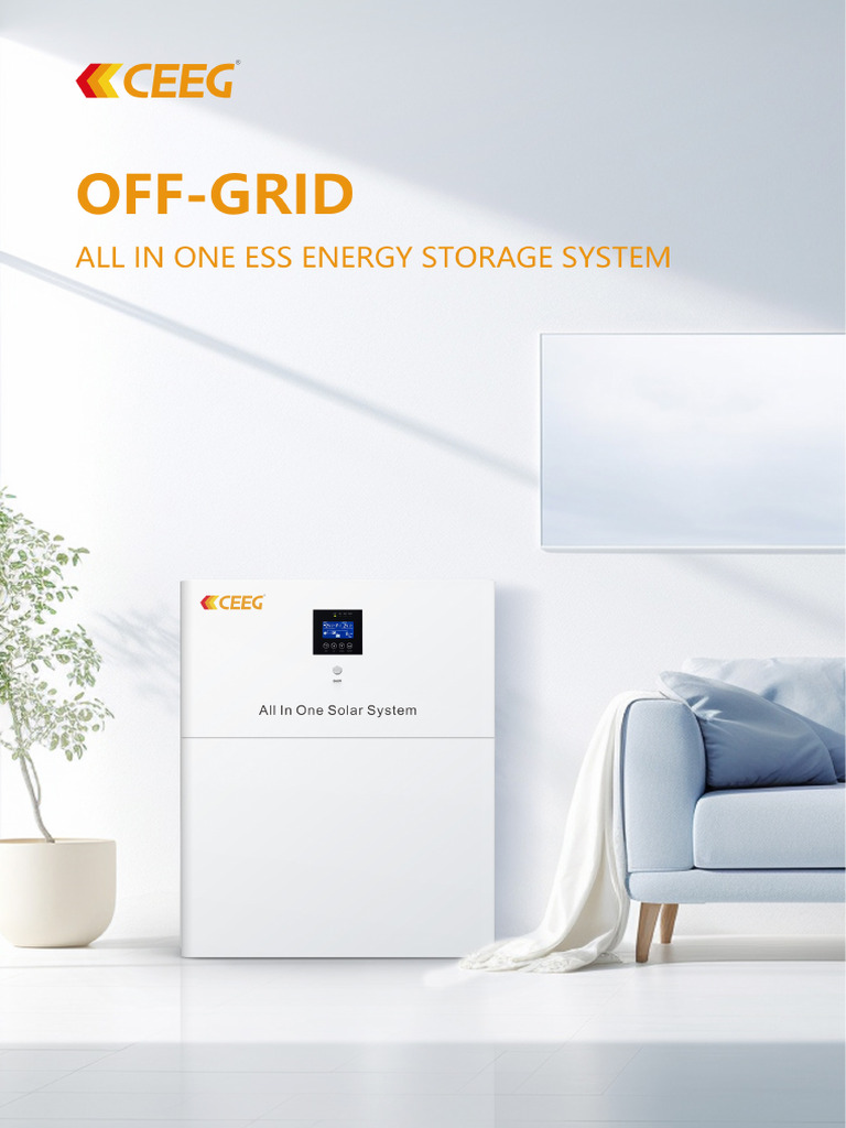 Off-Grid All-In-One Energy Storage System | PDF