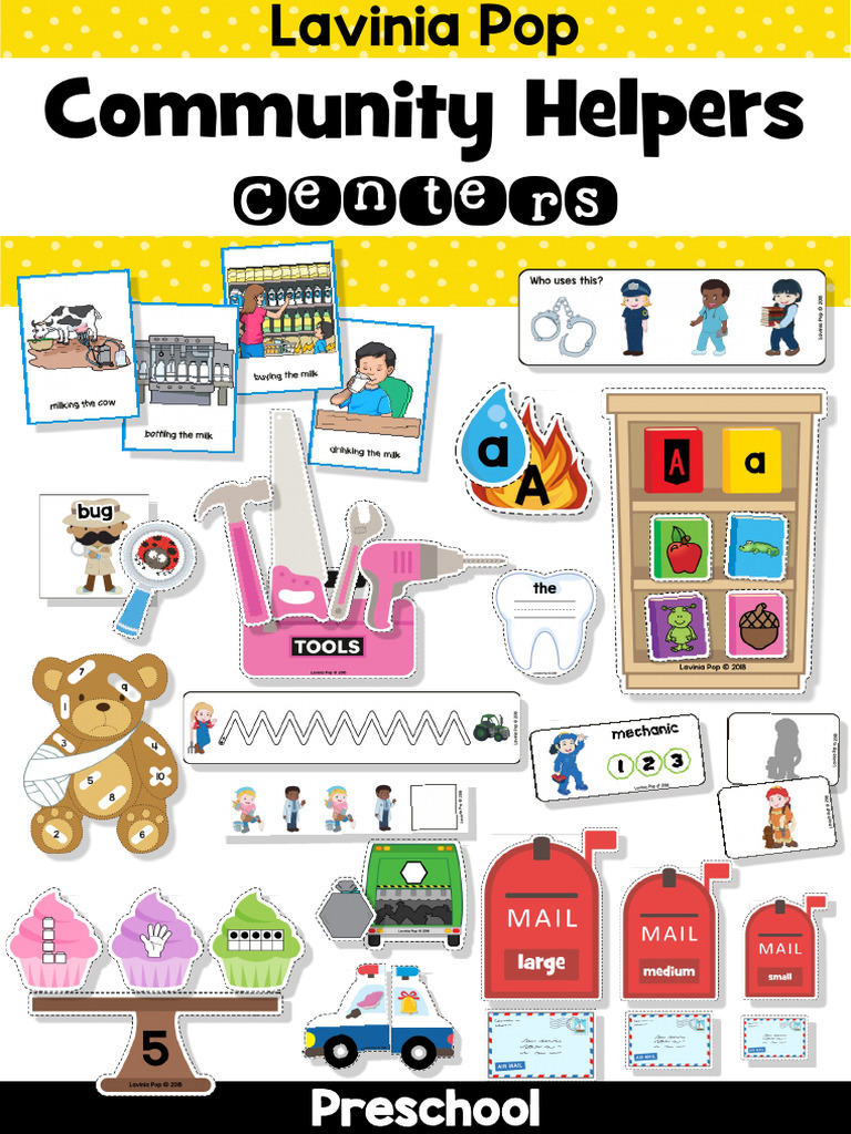 Preschool Community Helpers Activities | PDF