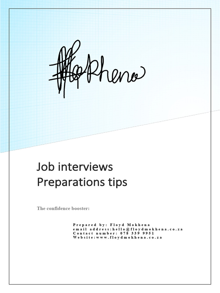 Interview Preparation | PDF