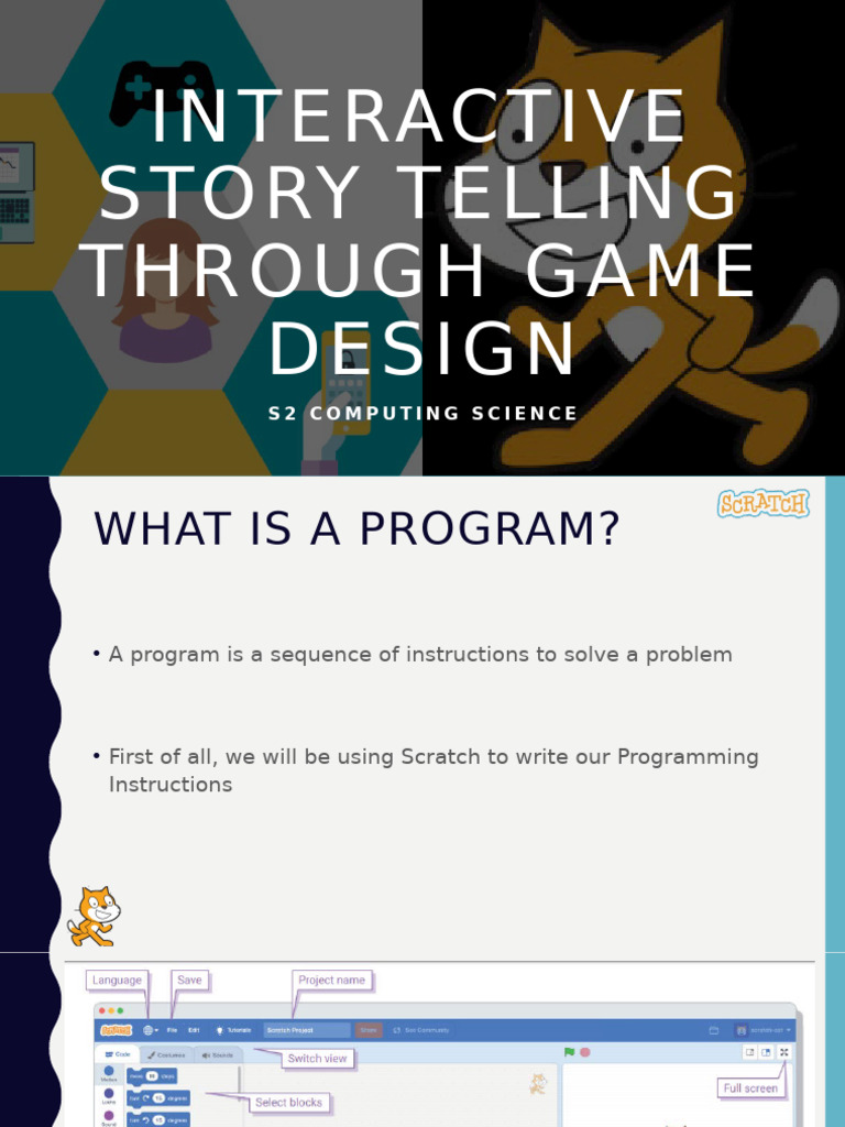 Scratch Programming Constructs Revision | PDF